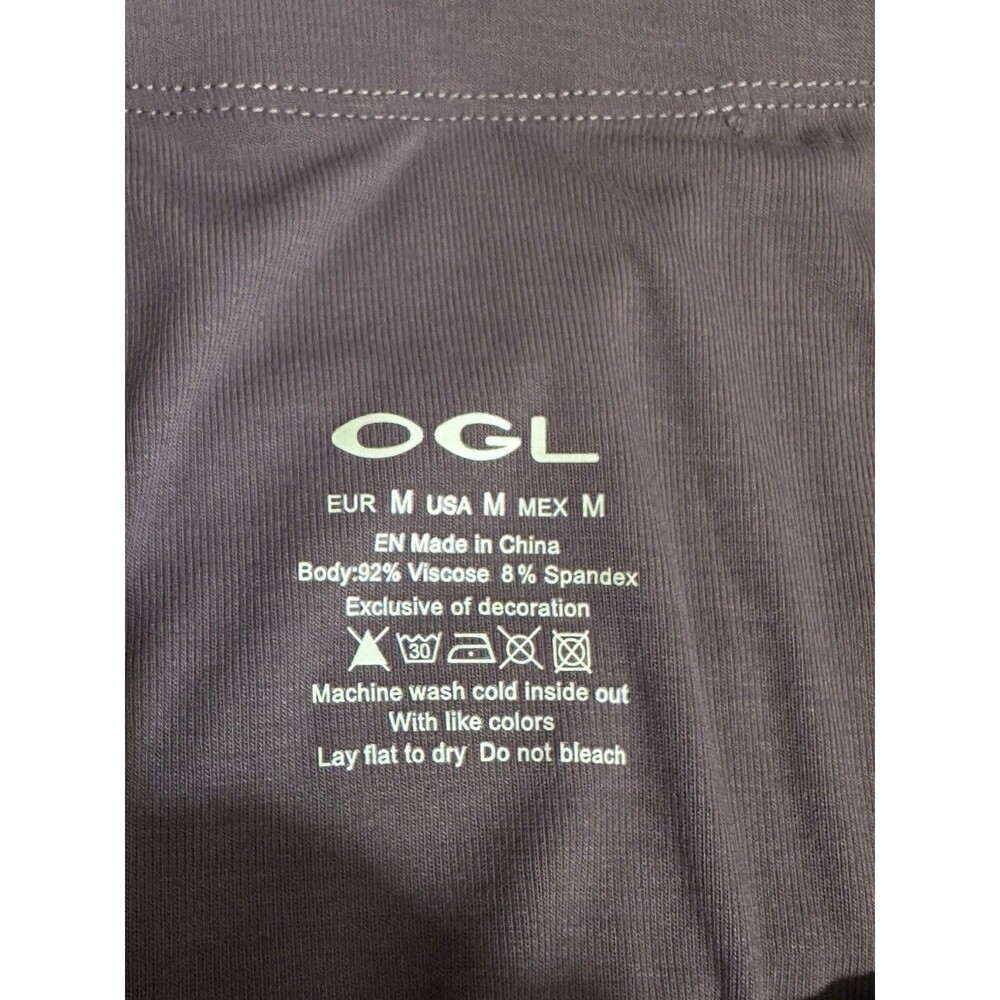 OGL Gray Ruched Mini Skirt - Picture 6 of 7